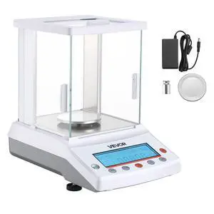 Analytical Balance, 220 g x 0.1 mg, 0.0001 g High Precision Accuracy Lab Scale, g/oz/ct/mg 4 Units Electronic Digital Analytical Balance with Glass Draft Shield, for Laboratory Jewelry Pharmacy Analytical Balance, 220 g x 0.1 mg, 0.0001 g High Precision Accuracy Lab Scale, g/oz/ct/mg 4 Units Electronic Digital Analytical Balance with Glass Draft Shield, for Laboratory Jewelry Pharmacy