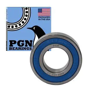 PGN (100 Pack) 6003-2RS Bearing - Lubricated Chrome Steel Sealed Ball Bearing - 17x35x10mm Bearings with Rubber Seal & High RPM Support PGN (100 Pack) 6003-2RS Bearing - Lubricated Chrome Steel Sealed Ball Bearing - 17x35x10mm Bearings with Rubber Seal & High RPM Support