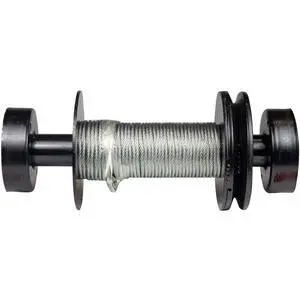 48493A - Replacement Drum Assembly Kit & Cable - Fits: TP250 - Lift Hoist Attachment - 5/32" x 100 ft 48493A - Replacement Drum Assembly Kit & Cable - Fits: TP250 - Lift Hoist Attachment - 5/32" x 100 ft