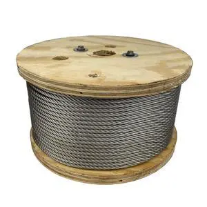 3/8" x 200' 7x19 Galvanized Wire Rope (MBL: 14,400 lbs.) 3/8" x 200' 7x19 Galvanized Wire Rope (MBL: 14,400 lbs.)