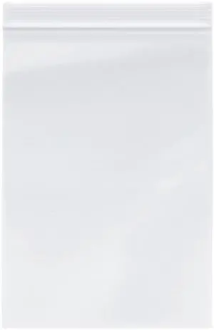 7" x 10" (Case of 2,000), 2 Mil Zipper Reclosable Plastic Bags 7" x 10" (Case of 2,000), 2 Mil Zipper Reclosable Plastic Bags