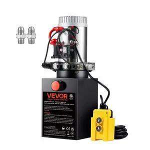 Mophorn Hydraulic Power Unit 8 Quart Hydraulic Pump Double Acting Hydraulic Power 12V DC with Metal Oil Reservoir Hydraulic Pump Power Unit for Dump Trailer Car Lifting Mophorn Hydraulic Power Unit 8 Quart Hydraulic Pump Double Acting Hydraulic Power 12V DC with Metal Oil Reservoir Hydraulic Pump Power Unit for Dump Trailer Car Lifting