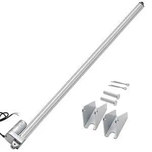 12V Linear Actuator, 40 Inch IP65 Waterproof Linear Actuator, 675lbs/3000N 0.2"/s Motion Actuators with Mounting Bracket for Outdoor Use 12V Linear Actuator, 40 Inch IP65 Waterproof Linear Actuator, 675lbs/3000N 0.2"/s Motion Actuators with Mounting Bracket for Outdoor Use