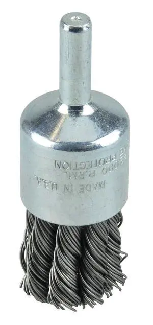 10028 1-1/8" Knot Wire End Brush,.020" Steel Fill, Made in The USA (Pack of 10) 10028 1-1/8" Knot Wire End Brush,.020" Steel Fill, Made in The USA (Pack of 10)