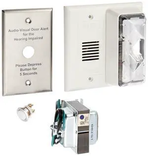 Edwards Signaling 7005-G5 Hotel Room Annunciator Kit White - 1 Each Edwards Signaling 7005-G5 Hotel Room Annunciator Kit White - 1 Each