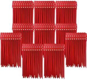 Red Plastic Security Seals (16") - Large Self Locking Shipping Seal with Print Progressive Numbering Tamper Proof for Trucks, Trailers, Cargo, Containers, Luggage (1000ct) Red Plastic Security Seals (16") - Large Self Locking Shipping Seal with Print Progressive Numbering Tamper Proof for Trucks, Trailers, Cargo, Containers, Luggage (1000ct)