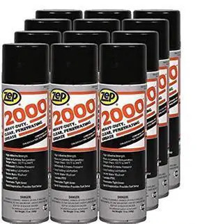 2000 Penetrating Grease Lubricant Aerosol - 13 oz (Case of 12) - 416401 - Industrial Strength Formula, Long-Lasting Lubrication, Penetrates Tight Areas 2000 Penetrating Grease Lubricant Aerosol - 13 oz (Case of 12) - 416401 - Industrial Strength Formula, Long-Lasting Lubrication, Penetrates Tight Areas