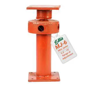 Manufacturing Adjustable Mini Screw Jack Post - House Jack for Foundation, Floor Leveling & Concrete Bracing - 15,000 lb Capacity, 5.5" Adjustable Lift, Support & Leveling Manufacturing Adjustable Mini Screw Jack Post - House Jack for Foundation, Floor Leveling & Concrete Bracing - 15,000 lb Capacity, 5.5" Adjustable Lift, Support & Leveling