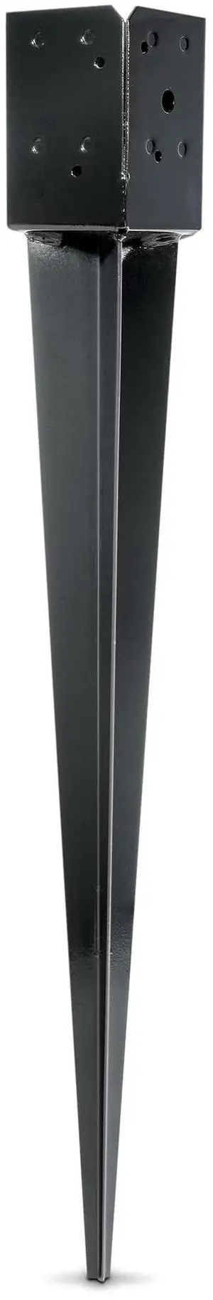 FPBS44 E-Z Spike Black Powder-Coated Post-Base Spike for 4x4 (Pack of 4) FPBS44 E-Z Spike Black Powder-Coated Post-Base Spike for 4x4 (Pack of 4)