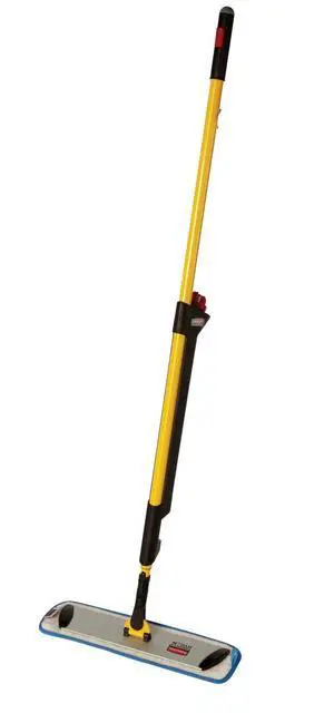 Rubbermaid Commercial 1835528 Products Pulse Microfiber Floor Cleaning System, Handle with Single-Sided Mop Frame, Yellow Rubbermaid Commercial 1835528 Products Pulse Microfiber Floor Cleaning System, Handle with Single-Sided Mop Frame, Yellow