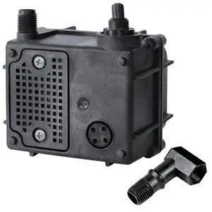 P-AAA 115 Volt, 1/160 HP, 120 GPH Manual Submersible Oil-Filled Statuary Fountain/Recirculating Water Pump, 15-Ft. Cord, Black, 523375 P-AAA 115 Volt, 1/160 HP, 120 GPH Manual Submersible Oil-Filled Statuary Fountain/Recirculating Water Pump, 15-Ft. Cord, Black, 523375