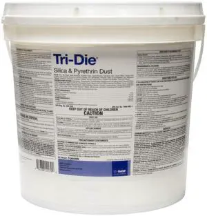 Tri-Die Silica & Pyrethrum Dust Insecticide - Lambda-Cyhalothrin Desiccant Dust - Crack & Crevice Treatment Tri-Die Silica & Pyrethrum Dust Insecticide - Lambda-Cyhalothrin Desiccant Dust - Crack & Crevice Treatment