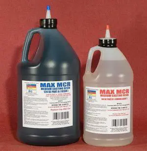 MAX MCR -Electronic Grade Potting Compound 4 Circuit Board, PCB Encapsulating, Embedding, Opaque Black Masking, Thin, Injectable, 1.5 Inch Thick Casting, Low Exotherm, Medium Set Time, 1.5 Gallon Kit MAX MCR -Electronic Grade Potting Compound 4 Circuit Board, PCB Encapsulating, Embedding, Opaque Black Masking, Thin, Injectable, 1.5 Inch Thick Casting, Low Exotherm, Medium Set Time, 1.5 Gallon Kit