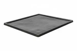 Hudson Exchange 48 x 40 x 2" Collapsible Bulk Container Lid, Black Hudson Exchange 48 x 40 x 2" Collapsible Bulk Container Lid, Black