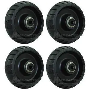 Stryker Stretcher 6" x 2" Replacement Wheels - Set of 4 Stryker Stretcher 6" x 2" Replacement Wheels - Set of 4