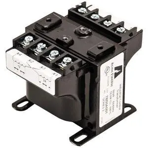 Industrial Control Transformer.100 kVA 240 X 480 Primary Volts - 120 X 240 Secondary Volts, Factory Installed integrally Mounted 2-Pole Primary Block Industrial Control Transformer.100 kVA 240 X 480 Primary Volts - 120 X 240 Secondary Volts, Factory Installed integrally Mounted 2-Pole Primary Block