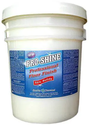 Pro Shine High Solids Commercial Wet-Look Floor Finish Wax - High Shine Floor Cleaner, Future Floor Wax - Floor Wax for VCT Tile Floors, Polish & Restorer - 640 oz (Pack of 1) Pro Shine High Solids Commercial Wet-Look Floor Finish Wax - High Shine Floor Cleaner, Future Floor Wax - Floor Wax for VCT Tile Floors, Polish & Restorer - 640 oz (Pack of 1)