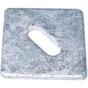 Hot-Dip Galvanized Square Washers, Durable & Secure Stainless Steel Metal Hardware Plates for DIY, Home Improvement, Construction, 1/2 x 3 x 3 x 1/4, Pack of 60 Hot-Dip Galvanized Square Washers, Durable & Secure Stainless Steel Metal Hardware Plates for DIY, Home Improvement, Construction, 1/2 x 3 x 3 x 1/4, Pack of 60