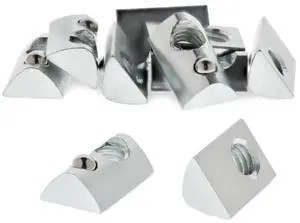 8020, 3917, 15 Series 5/16-18 Steel Roll in T-Nut with Ball Spring - T Slot T-Slotted Accessories for Aluminum Extrusion - Hardware Nuts (100 Pack) 8020, 3917, 15 Series 5/16-18 Steel Roll in T-Nut with Ball Spring - T Slot T-Slotted Accessories for Aluminum Extrusion - Hardware Nuts (100 Pack)