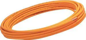 DG06050 Coated Copper Tubing, Orange, 3/8" Od x 50' DG06050 Coated Copper Tubing, Orange, 3/8" Od x 50'