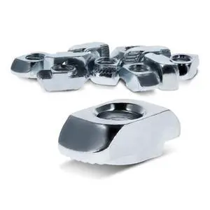 8020, 3933, 15 40 Series 1/4-20 Standard Drop in T-Nut Steel Nut T-Slot T-Slotted Accessories for Aluminum Extrusion Hardware 1/4 Nuts (100 Pack) 8020, 3933, 15 40 Series 1/4-20 Standard Drop in T-Nut Steel Nut T-Slot T-Slotted Accessories for Aluminum Extrusion Hardware 1/4 Nuts (100 Pack)