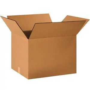 15 Pack of Heavy-Duty Double Wall Corrugated Cardboard Boxes, 20" L x 14" W x 12" H, Kraft, Shipping, Packing and Moving 15 Pack of Heavy-Duty Double Wall Corrugated Cardboard Boxes, 20" L x 14" W x 12" H, Kraft, Shipping, Packing and Moving