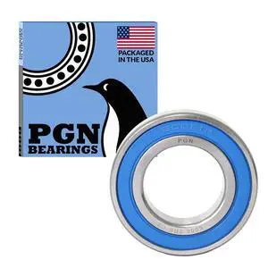PGN (100 Pack) 6006-2RS Bearing - Lubricated Chrome Steel Sealed Ball Bearing - 30x55x13mm Bearings with Rubber Seal & High RPM Support PGN (100 Pack) 6006-2RS Bearing - Lubricated Chrome Steel Sealed Ball Bearing - 30x55x13mm Bearings with Rubber Seal & High RPM Support