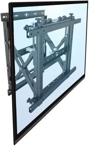 Pop-Out Video Wall Mount for 3770" TVs, UL Certified Commercial Grade 110 lbs, VESA 200x200400x400, Tilt & Rotation, Modular Menu Board System for Digital Signage Pop-Out Video Wall Mount for 3770" TVs, UL Certified Commercial Grade 110 lbs, VESA 200x200400x400, Tilt & Rotation, Modular Menu Board System for Digital Signage