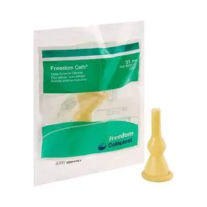 Freedom Cath Disposable Latex Male External Catheter 31 mm 100 per Box Freedom Cath Disposable Latex Male External Catheter 31 mm 100 per Box