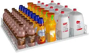 Visi-Floor Adjustable System Kit - Cold Vaults & Commercial Storage Organizer for Supermarkets, Convenience Stores, & Grocery Stores - Modular Display Merchandiser Cans, Beer, Bottles Drink Organizer Visi-Floor Adjustable System Kit - Cold Vaults & Commercial Storage Organizer for Supermarkets, Convenience Stores, & Grocery Stores - Modular Display Merchandiser Cans, Beer, Bottles Drink Organizer