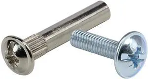 500 Pack Multipurpose Furniture Screws Cabinet Panel Connector Binding Barrels, 27mm (1-1/16") Sleeve with 16mm (5/8") Universal Head Inter Screws, M4 Bolts 500 Pack Multipurpose Furniture Screws Cabinet Panel Connector Binding Barrels, 27mm (1-1/16") Sleeve with 16mm (5/8") Universal Head Inter Screws, M4 Bolts