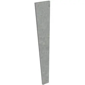 W1 Wedge - 3-1/2 in. Length, Works Specifically with the WT Tie, Zinc Galvanized 14-Gauge Steel Construction, Tapered Design (500-Qty) W1 Wedge - 3-1/2 in. Length, Works Specifically with the WT Tie, Zinc Galvanized 14-Gauge Steel Construction, Tapered Design (500-Qty)