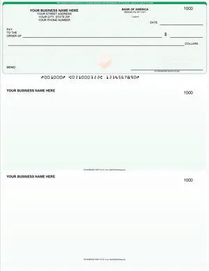 ABC Computer Checks Compatible w/Quick Books, Checks on Top, Green Linen (500 Sheets) ABC Computer Checks Compatible w/Quick Books, Checks on Top, Green Linen (500 Sheets)