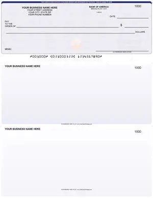 ABC Computer Checks Compatible w/Quick Books, Checks on Top, Linen Blue (500 Sheets) ABC Computer Checks Compatible w/Quick Books, Checks on Top, Linen Blue (500 Sheets)