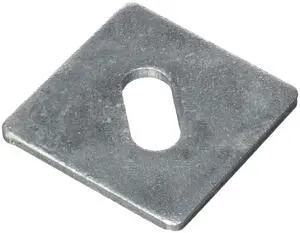Hot-Dip Galvanized Square Washers, Durable & Secure Stainless Steel Metal Hardware Plates for DIY, Home Improvement, Construction, 5/8 x 3 x 3 x 1/4, Pack of 50 Hot-Dip Galvanized Square Washers, Durable & Secure Stainless Steel Metal Hardware Plates for DIY, Home Improvement, Construction, 5/8 x 3 x 3 x 1/4, Pack of 50
