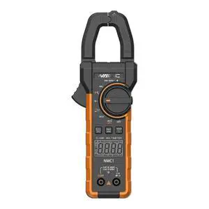 NMC1 Digital Clamp Meter - HVAC Multimeter Clamp - Backlit Display - Adjustable Large Jaw - High Precision Chip - Compact Design NMC1 Digital Clamp Meter - HVAC Multimeter Clamp - Backlit Display - Adjustable Large Jaw - High Precision Chip - Compact Design