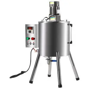 Heating Mixing Filling Machine,30L Paste Liquid Filling Machine Stainless Steel Stirring Tank Cream Liquid Filler Machine Paste Filler Lipstick Candle Heat Filler for Lipstick Shoe Polish Wax (15L) Heating Mixing Filling Machine,30L Paste Liquid Filling Machine Stainless Steel Stirring Tank Cream Liquid Filler Machine Paste Filler Lipstick Candle Heat Filler for Lipstick Shoe Polish Wax (15L)