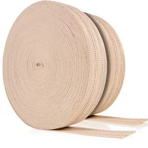 Cotton Strapping for Use As Soft Tie Down Strapping for Cotton Webbing Straps - 2 Inch Wide By 100 Foot Long Roll, 2 Pack Cotton Strapping for Use As Soft Tie Down Strapping for Cotton Webbing Straps - 2 Inch Wide By 100 Foot Long Roll, 2 Pack