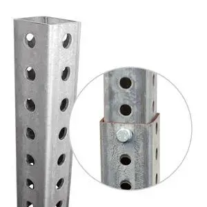 Square Sign Post Kit - 6ft Tall x 1.5" Wide Galvanized Steel Post and 3 Ft Stub for Natural Ground, Made in USA Square Sign Post Kit - 6ft Tall x 1.5" Wide Galvanized Steel Post and 3 Ft Stub for Natural Ground, Made in USA