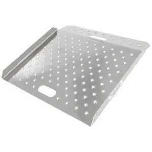 Curb Ramp, Aluminum, 750 lb, for Hand Trucks, 27" x 27" Curb Ramp, Aluminum, 750 lb, for Hand Trucks, 27" x 27"
