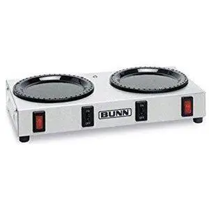 BUNWX2 Two Station Warmer Plate, 130 W, Stainless Steel BUNWX2 Two Station Warmer Plate, 130 W, Stainless Steel