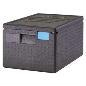 EPP180SW110 Cam GoBox Top-Loader Food Pan Carrier, Black (Pack of 4) EPP180SW110 Cam GoBox Top-Loader Food Pan Carrier, Black (Pack of 4)