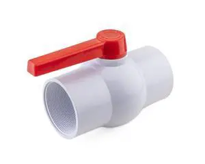 PVC Shut-Off Ball Valve 4" - 150 psi - Schedule 40 - Threaded (2-Pack) PVC Shut-Off Ball Valve 4" - 150 psi - Schedule 40 - Threaded (2-Pack)