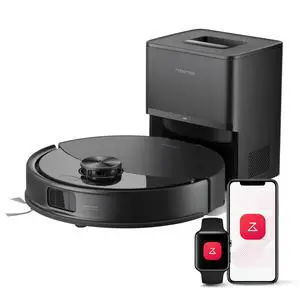 Q10 S5+ Robot Vacuum and Mop, 10,000Pa Suction, Upgraded from Q8 max+, 70 Days Self-Emptying, Obstacle Avoidance, Sonic Mopping, Dual Anti-Tangle Design, Auto Mop Lifting, Black Q10 S5+ Robot Vacuum and Mop, 10,000Pa Suction, Upgraded from Q8 max+, 70 Days Self-Emptying, Obstacle Avoidance, Sonic Mopping, Dual Anti-Tangle Design, Auto Mop Lifting, Black