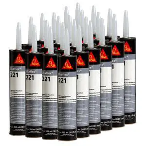 flex-221, Black, Multi-Purpose Polyurethane Sealant & Adhesive, Permanent Elastic Seal, Sandable/Paintable, NSF Approved for Drinking Water, 10.1 (Pack of 24) flex-221, Black, Multi-Purpose Polyurethane Sealant & Adhesive, Permanent Elastic Seal, Sandable/Paintable, NSF Approved for Drinking Water, 10.1 (Pack of 24)