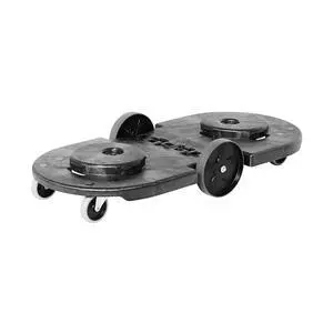 Dolly for BRUTE Trash Can Wheels Black for Restaurants/Back of House/Offices/Warehouses/Airports/Commercial Environments Dolly for BRUTE Trash Can Wheels Black for Restaurants/Back of House/Offices/Warehouses/Airports/Commercial Environments