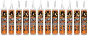 Heavy Duty Construction Adhesive, White Glue, 9 Ounce Cartridge - Gap Filling and Waterproof (Pack of 12) Heavy Duty Construction Adhesive, White Glue, 9 Ounce Cartridge - Gap Filling and Waterproof (Pack of 12)