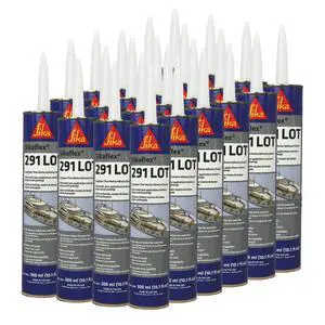 flex-291 LOT - General All-Purpose Adhesive and sealant, Black - Marine Use - Elastic and Non-Corrosive - 10.1 fl. oz. (Pack of 24) flex-291 LOT - General All-Purpose Adhesive and sealant, Black - Marine Use - Elastic and Non-Corrosive - 10.1 fl. oz. (Pack of 24)