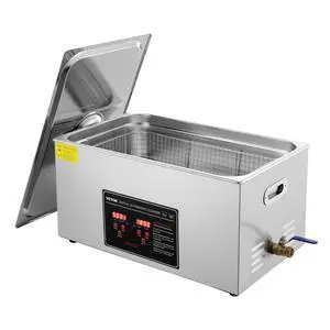 Ultrasonic Cleaning with Digital Timer & Heater, Professional Ultra Sonic Jewelry Cleaner, Stainless Steel Heated Cleaning Machine for Glasses Watch Rings Small Parts Circuit Board (22L) Ultrasonic Cleaning with Digital Timer & Heater, Professional Ultra Sonic Jewelry Cleaner, Stainless Steel Heated Cleaning Machine for Glasses Watch Rings Small Parts Circuit Board (22L)