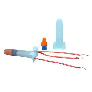 Direct Bury Splice Kit DBO/B-6 (BULK), 18-12 AWG, UV-Resistant, Steel Spring, Flame Retardant Insulation, Box of 100 Splice Tubes and 100 O/B Connectors Direct Bury Splice Kit DBO/B-6 (BULK), 18-12 AWG, UV-Resistant, Steel Spring, Flame Retardant Insulation, Box of 100 Splice Tubes and 100 O/B Connectors